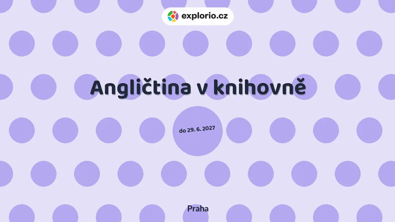 Angličtina v knihovně – tvořivé dílny a Workshopy, Praha