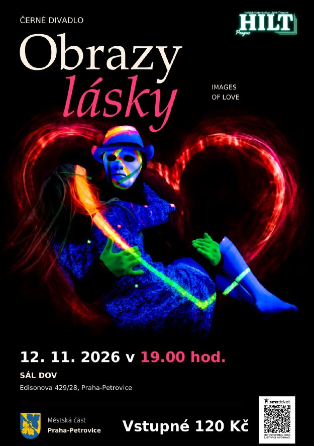 Černé divadlo HILT – Obrazy lásky – divadlo, Hudba a Kino, Praha – fotka 2