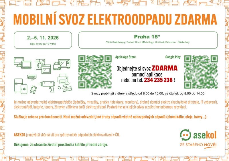 Mobilní svoz elektroodpoadu – příroda a Zvířátka, Praha – fotka 2