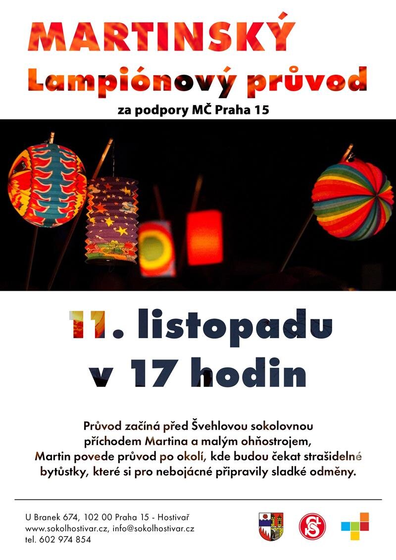 MARTINSKÝ LAMPIÓNOVÝ PRŮVOD – festivaly a Slavnosti, Praha – fotka 2