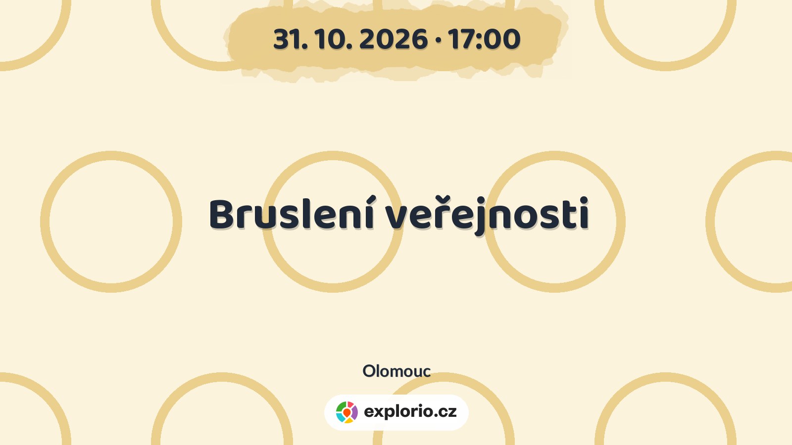 Bruslení veřejnosti – sport a Pohyb, Olomouc