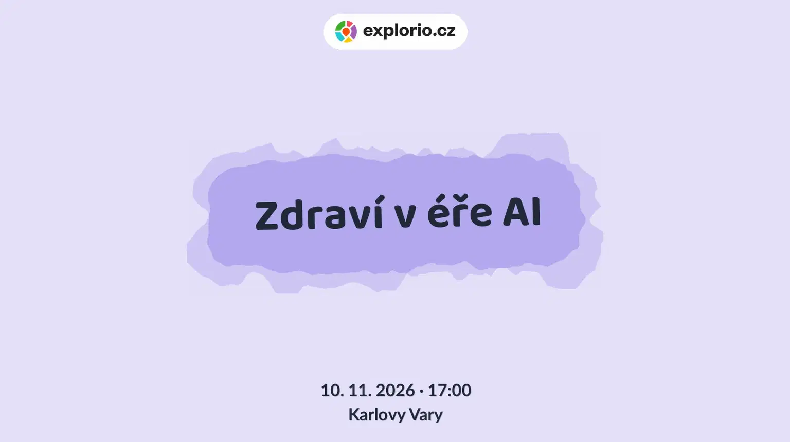 Zdraví v éře AI – prohlídky a Muzea, Karlovy Vary