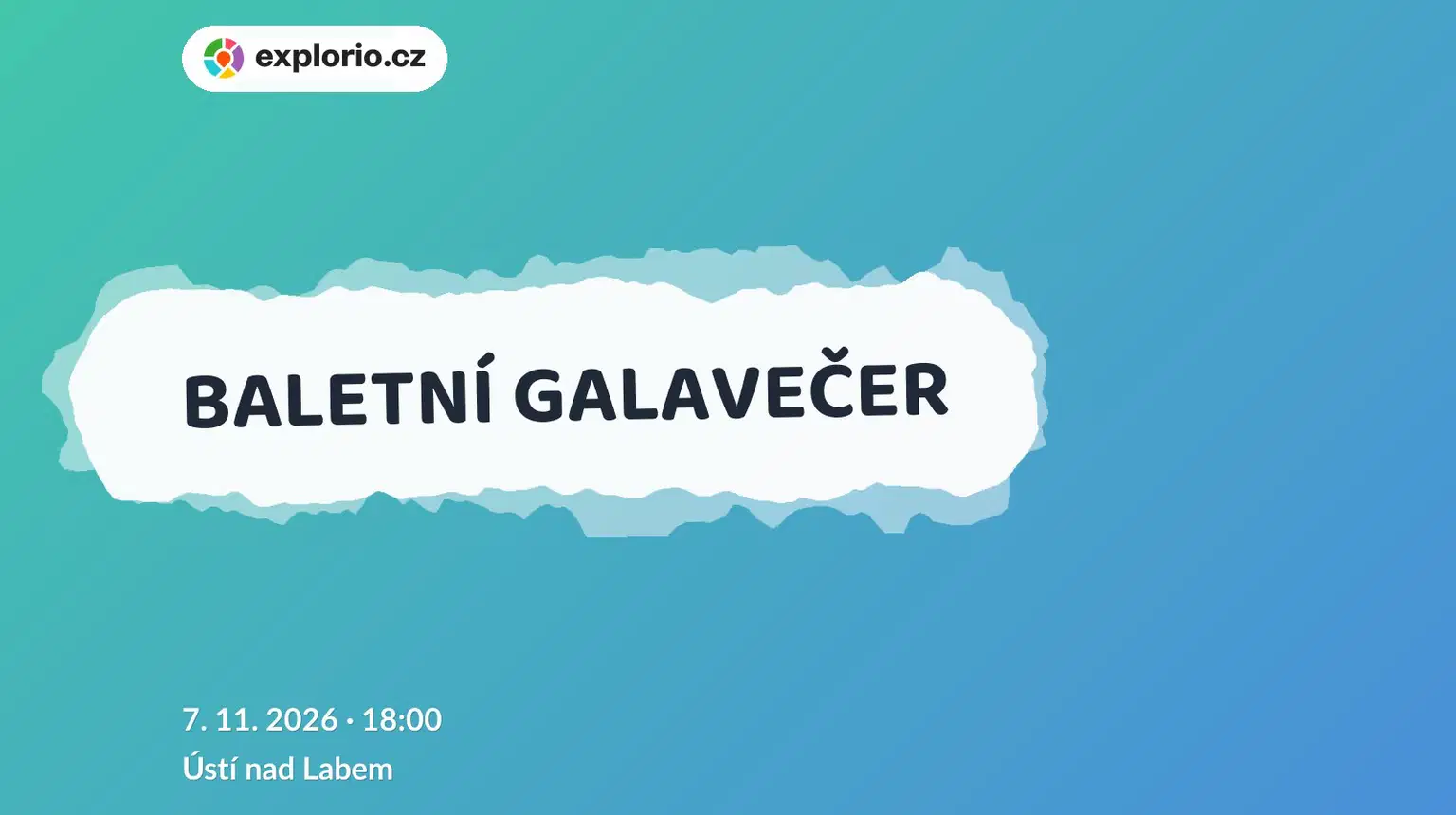 BALETNÍ GALAVEČER – divadlo, Hudba a Kino, Ústí nad Labem