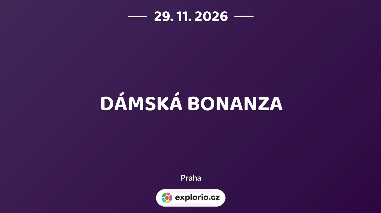 DÁMSKÁ BONANZA – tvořivé dílny a Workshopy, Praha