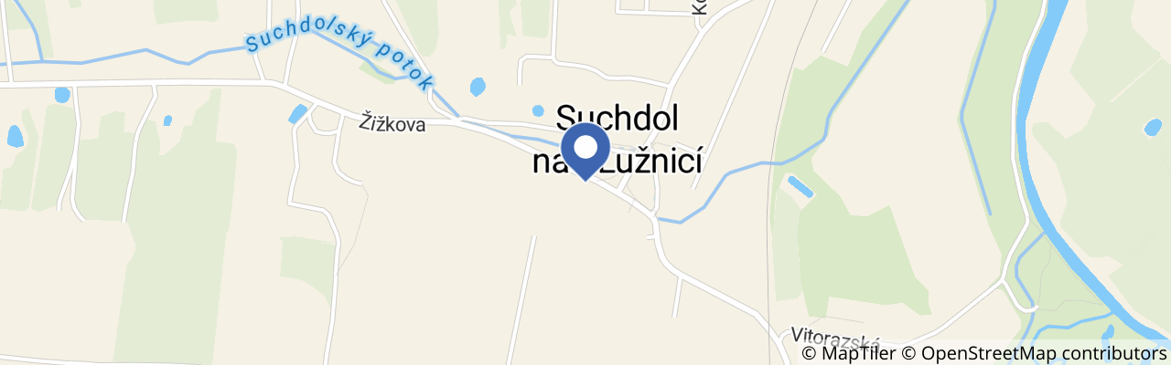 Mapa - Penzion U Lípy