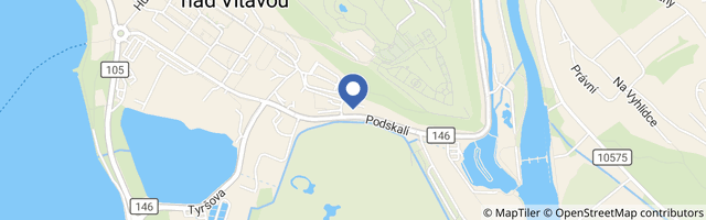 Mapa - Residence Hluboká