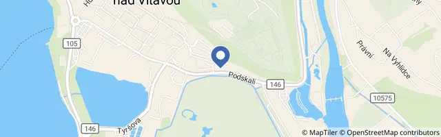 Mapa - Residence Hluboká