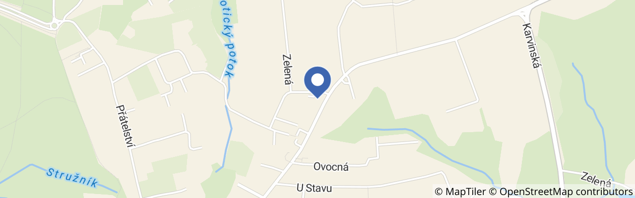 Mapa - Penzion Amerika