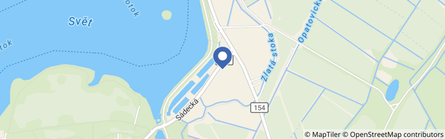 Mapa - Třeboňské apartmány