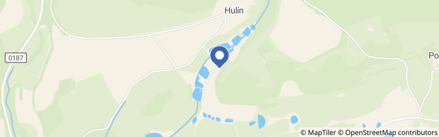Mapa - Resort Hulín