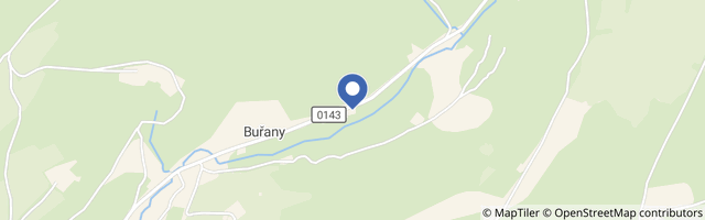 Mapa - Chata Buřany