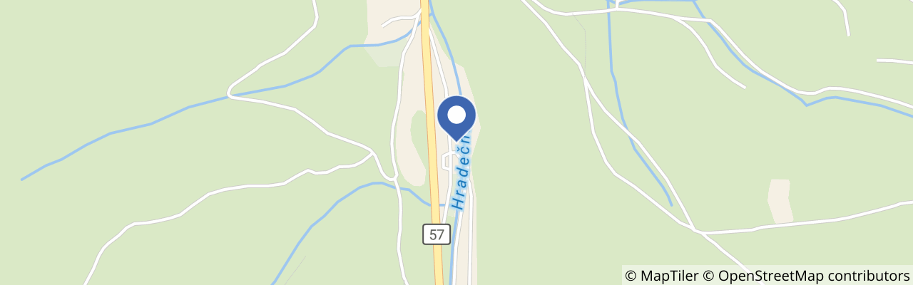 Mapa - Penzion Areal Salaš