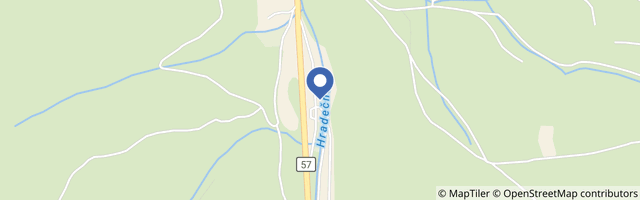 Mapa - Penzion Areal Salaš