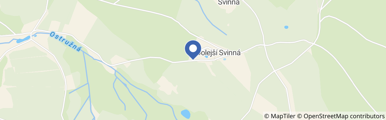 Mapa - Penzion Stará Vápenka