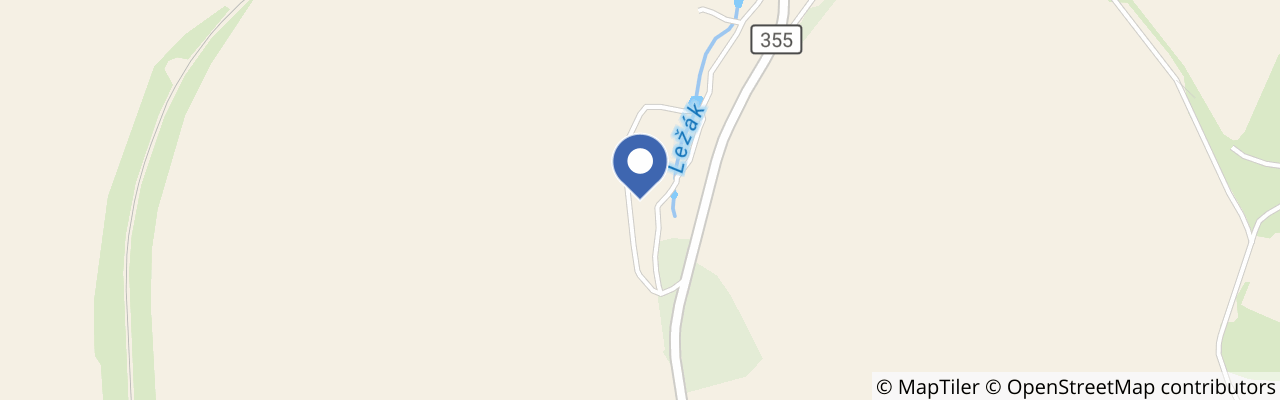 Mapa - Penzion Holetín