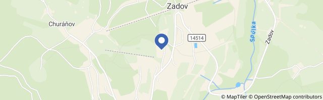 Mapa - Hotel Churáňov