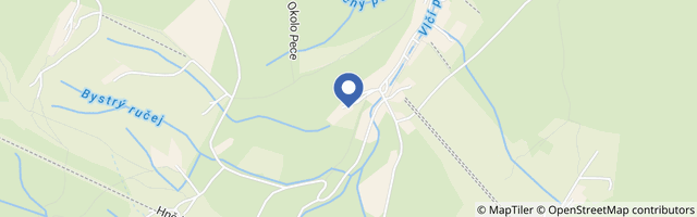 Mapa - Penzion Zákoutí