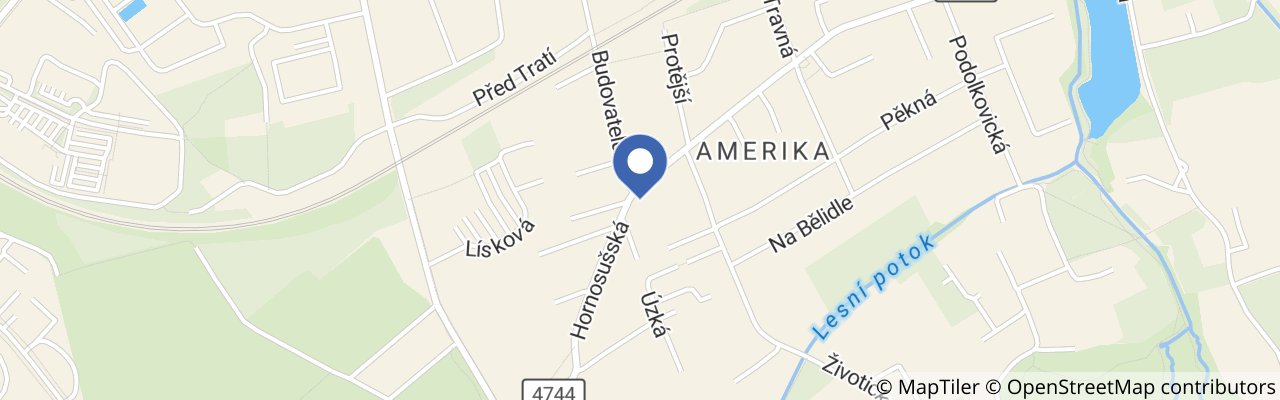 Mapa - Penzion Urban