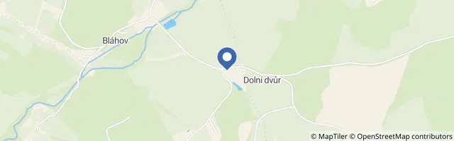 Mapa - Penzion Baurů Dvůr