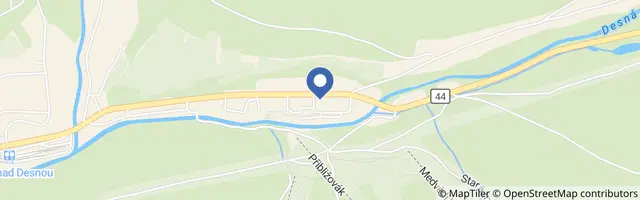 Mapa - Apartmány Kouty