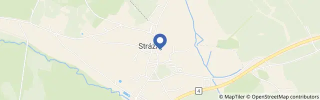 Mapa - Pension U Sousedů