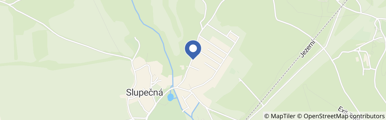 Mapa - Chalupa Pecivál Lipno