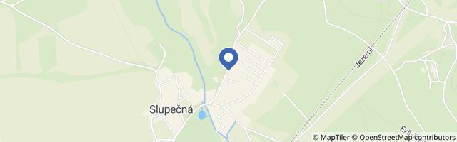 Mapa - Chalupa Pecivál Lipno