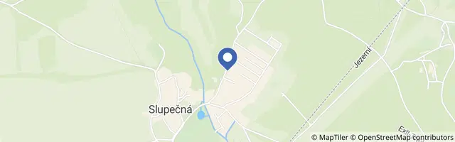 Mapa - Chalupa Pecivál Lipno