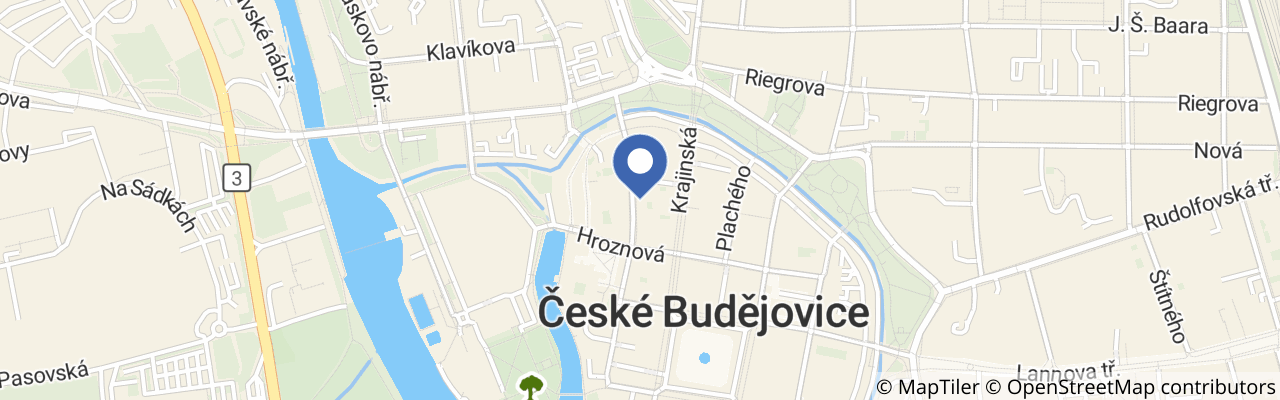 Mapa - U Tří hrušek Suites & Apartments