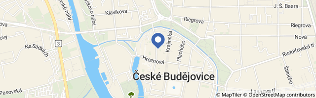 Mapa - U Tří hrušek Suites & Apartments