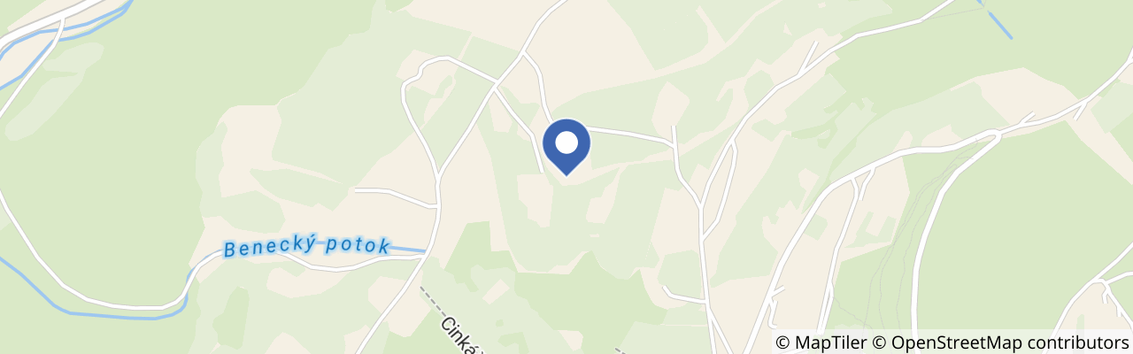 Mapa - Chata na Špici