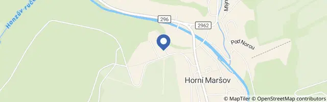 Mapa - Chalupa U Smrku