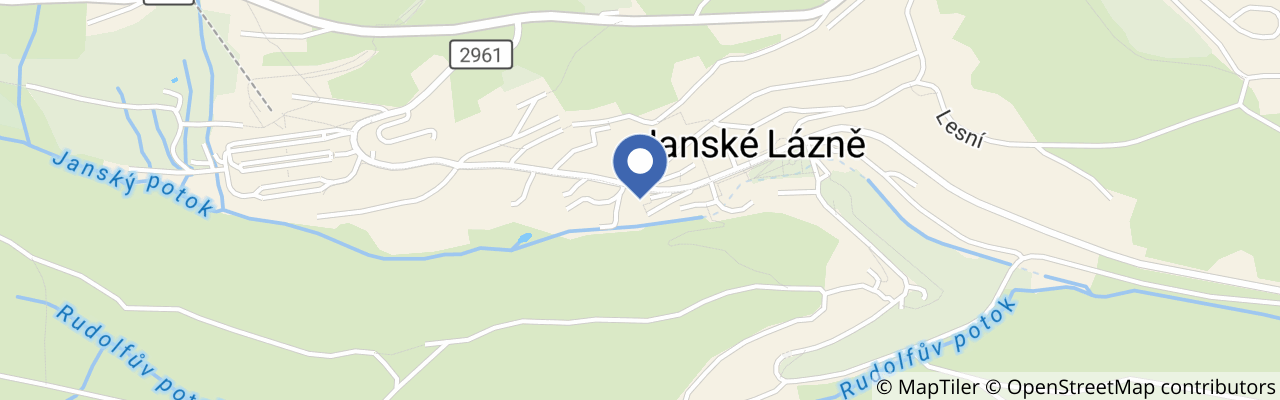 Mapa - Janský Potok I