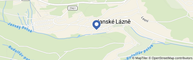 Mapa - Janský Potok I
