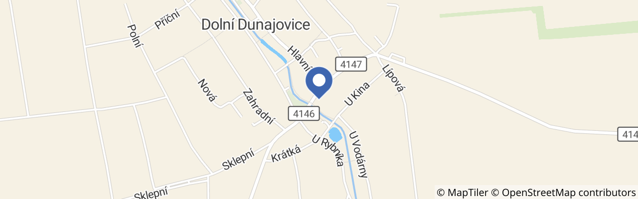 Mapa - Ubytování Kroupa