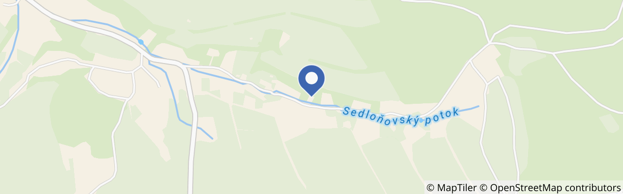 Mapa - Chata U Studánky