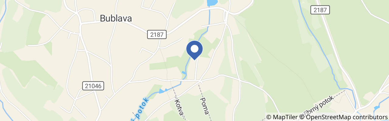 Mapa - Srub Bublava 806