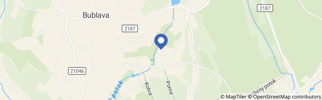 Mapa - Srub Bublava 806