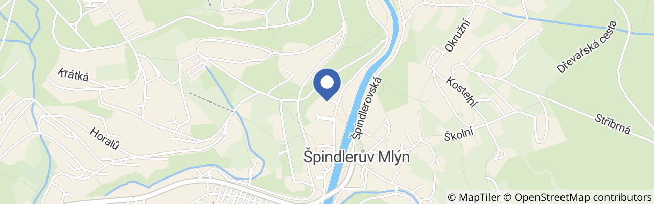 Mapa - Savoy Hotel Špindlerův Mlýn