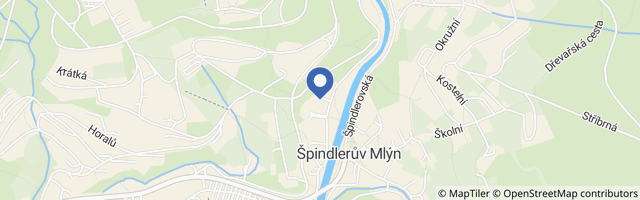 Mapa - Savoy Hotel Špindlerův Mlýn