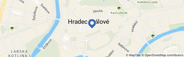 Mapa - Nové Adalbertinum