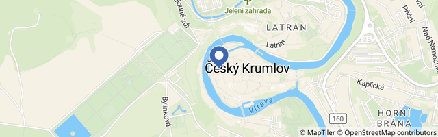 Mapa - Krumlovská pohádka