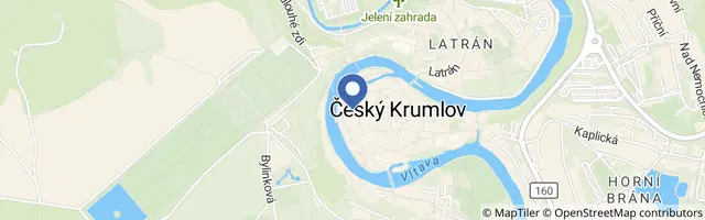 Mapa - Krumlovská pohádka