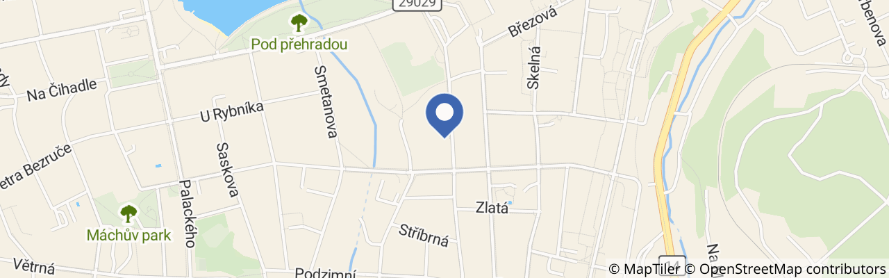 Mapa - Apart Hotel Jablonec