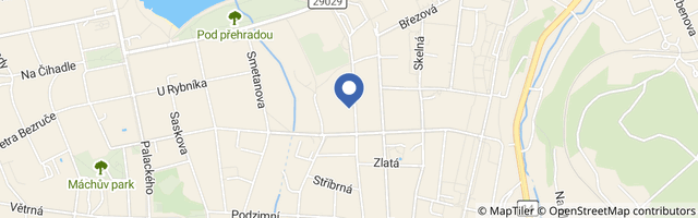 Mapa - Apart Hotel Jablonec