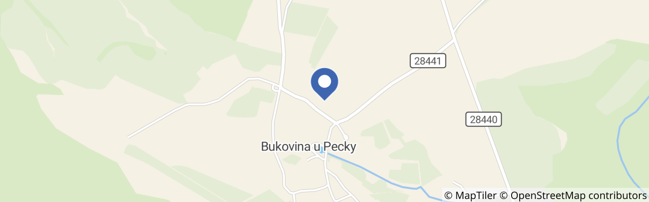 Mapa - Chaloupka pod Krakonošovem