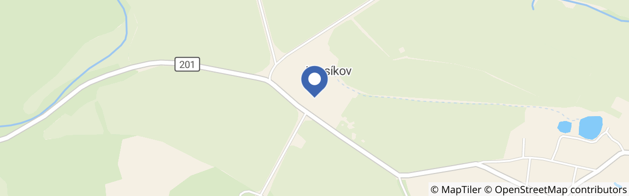 Mapa - Penzion Dvůr Krasíkov