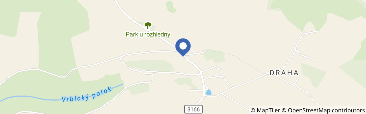 Mapa - Wellness Penzion Pod Rozhlednou