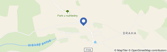 Mapa - Wellness Penzion Pod Rozhlednou