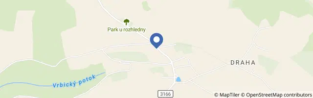 Mapa - Wellness Penzion Pod Rozhlednou